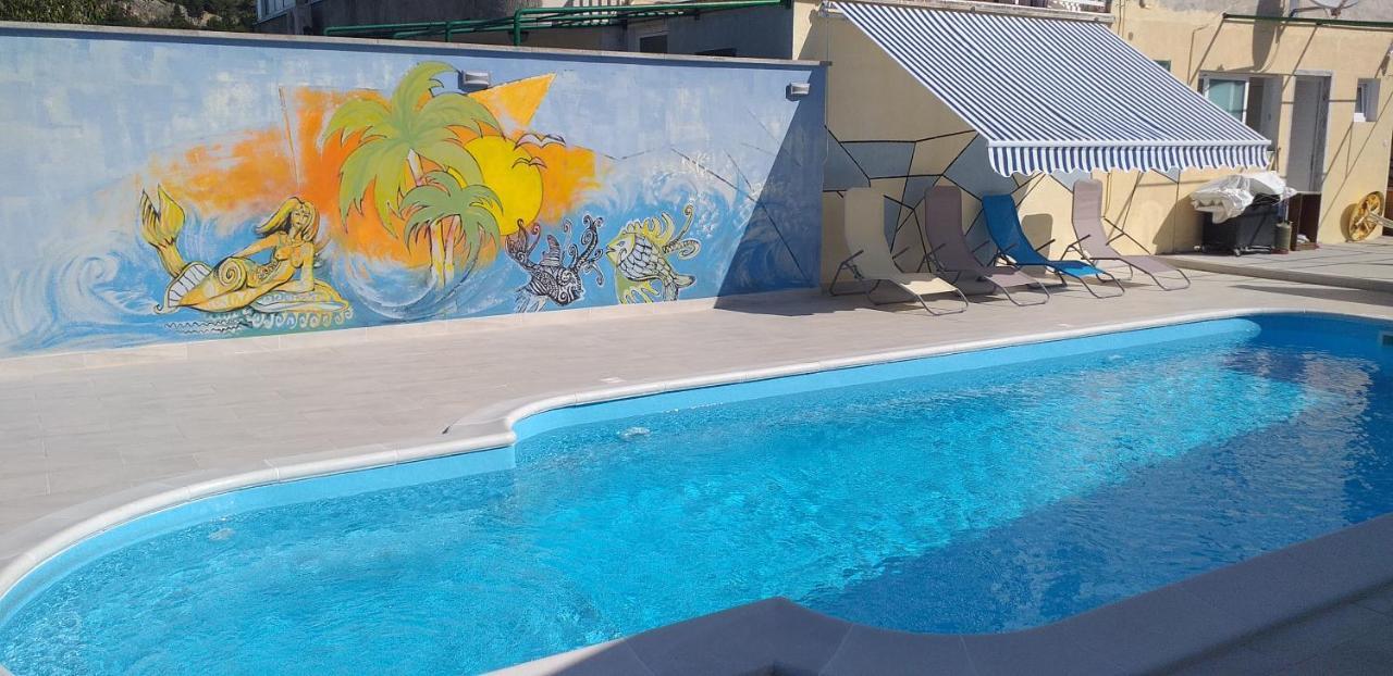 Studio Apartmani Sehic Krvavica Exterior foto